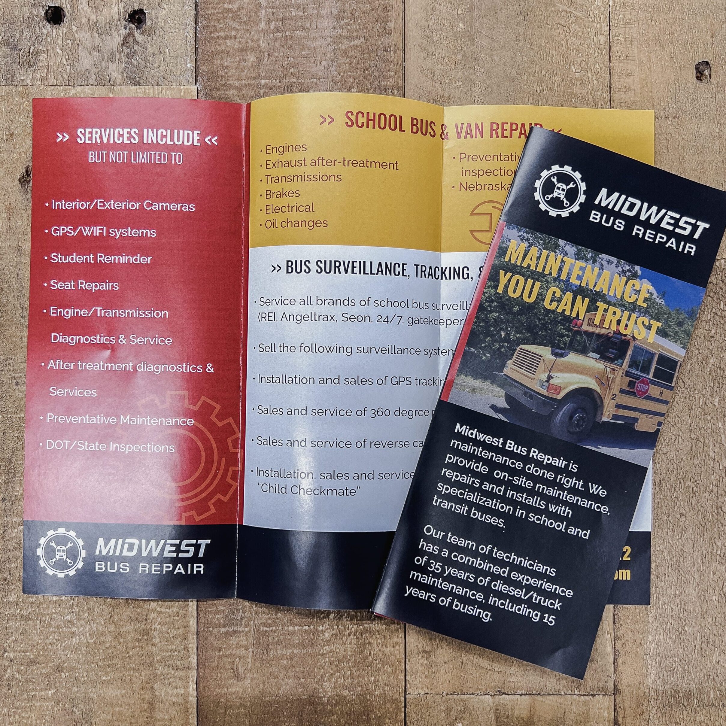 Midwest Bus Repair Brochure